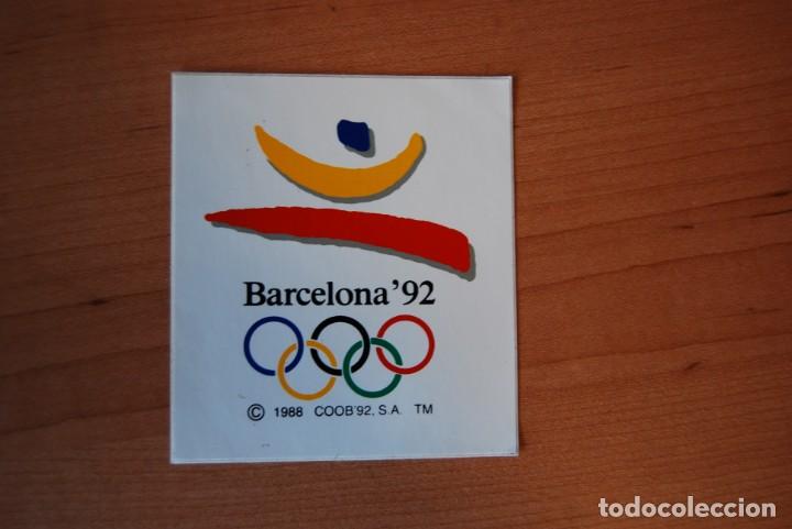 Pegatinas de colecci&oacute;n: Adhesivo pegatina Barcelona 92