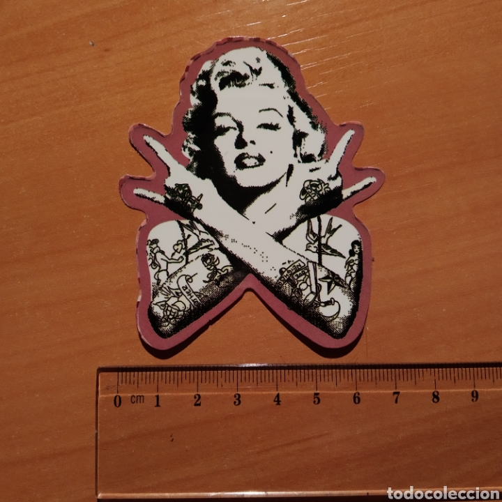 Pegatinas de colecci&oacute;n: PEGATINA - MARILYN MONROE TATUAJE (LA DE LA FOTO)