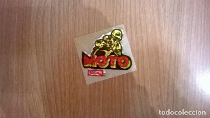 Autocollants de collection: Pegatina panrico Moto