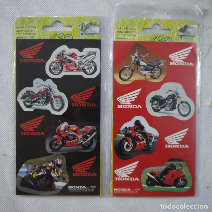Pegatinas de colecci&oacute;n: AUTOADHESIVO / PEGATINA DE MOTOCICLETAS HONDA