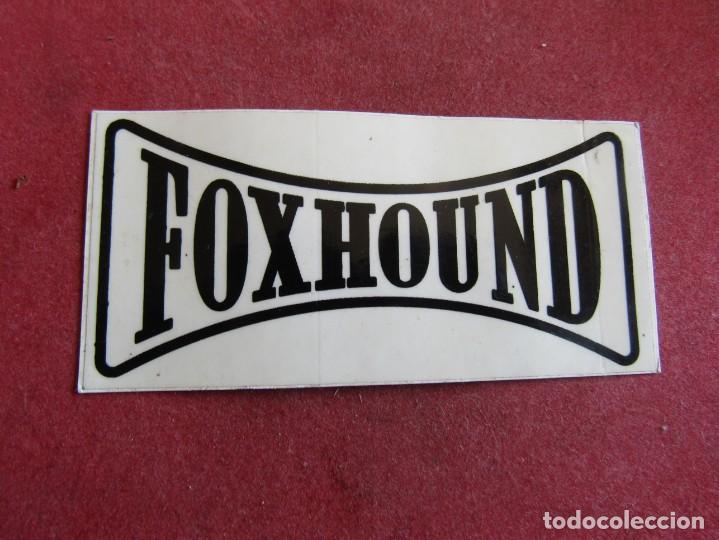 Pegatinas de colecci&oacute;n: Pegatina Foxhound 45 m/m X 95 m/m