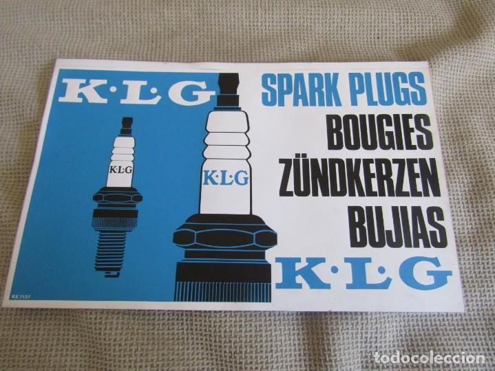 Pegatinas de colecci&oacute;n: Pegatina K.L.G Spark Plugs - Bujias