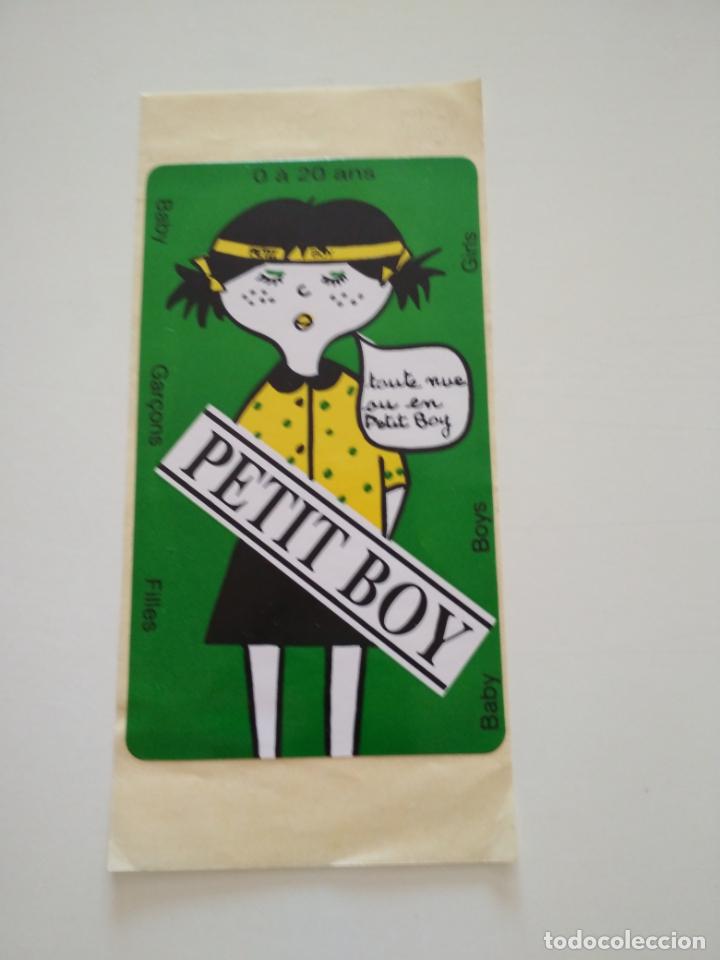 Collection stickers: PEGATINA PUBLICITARIA PETIT BOY