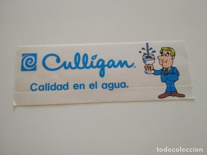 Collection stickers: PEGATINA PUBLICITARIA CULLIGAN
