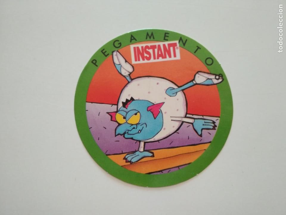Pegatinas de colecci&oacute;n: PEGATINA PUBLICITARIA PEGAMENTO INSTANT