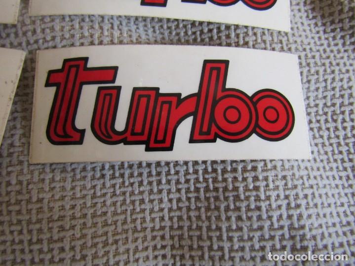 Pegatinas de colecci&oacute;n: Lot 9 Pegatinas Turbo - Foto 2