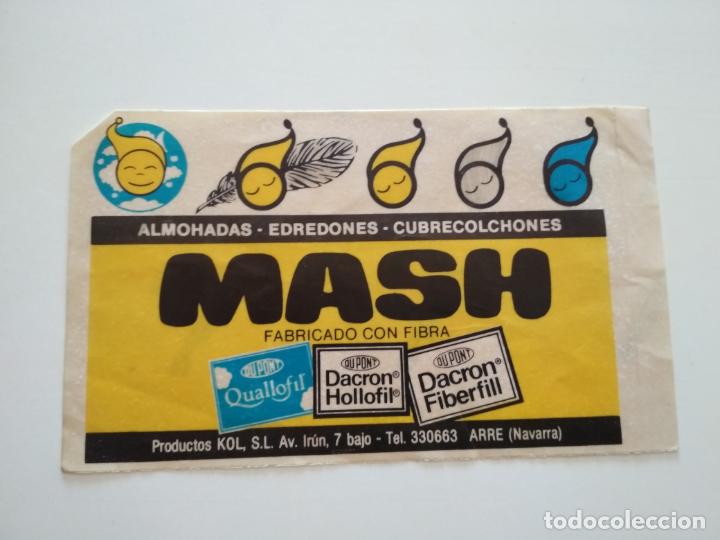 Pegatinas de colecci&oacute;n: PEGATINA PUBLICITARIA MASH ALMOHADAS EDREDONES