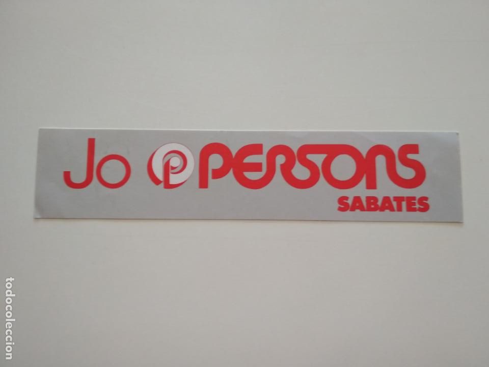 Pegatinas de colecci&oacute;n: PEGATINA PUBLICITARIA SABATES PERSONS