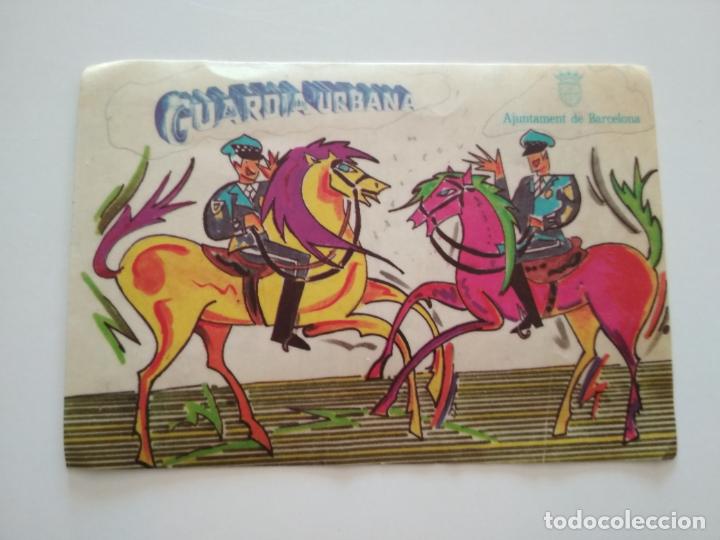 Pegatinas de colecci&oacute;n: PEGATINA PUBLICITARIA GUARDIA URBANA AJUNTAMENT DE BARCELONA
