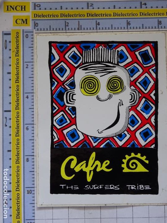Sammlung von Aufklebern: PEGATINA DE SURFEROS SURFING. CAFRE THE SURFERS TRIBE. 41