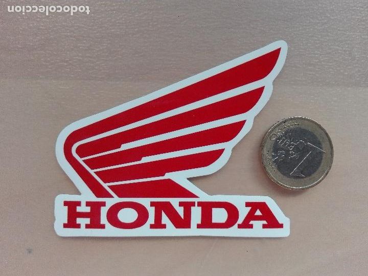 Pegatinas de colecci&oacute;n: PEGATINA ADHESIVO MOTOCICLETAS HONDA SIN PEGAR