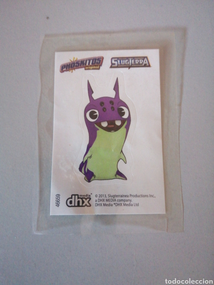 Pegatinas de colecci&oacute;n: Pegatina Phoskitos slugterra sin abrir
