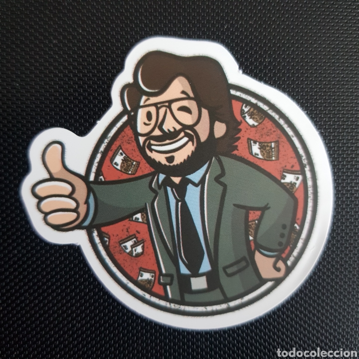 Adesivi di collezione: pegatina - adhesivo - de la serie la casa de papel - aprox 5x5 - tdkp14