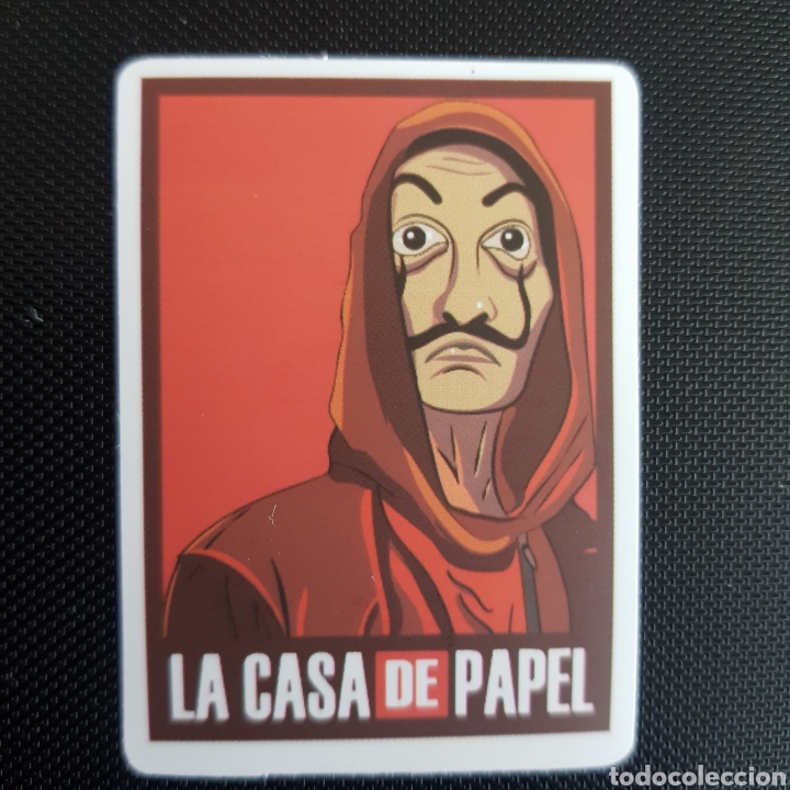 Adesivi di collezione: pegatina - adhesivo - de la serie la casa de papel - aprox 5x5 - tdkp14