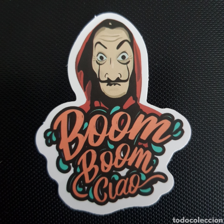 Adesivi di collezione: pegatina - adhesivo - de la serie la casa de papel - aprox 5x5 - tdkp14