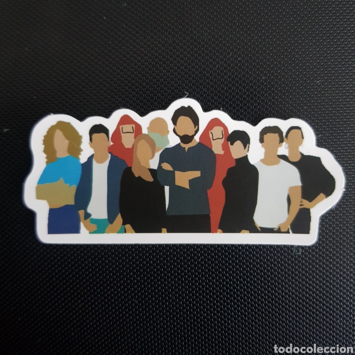 Adesivi di collezione: pegatina - adhesivo - de la serie la casa de papel - aprox 5x5 - tdkp14
