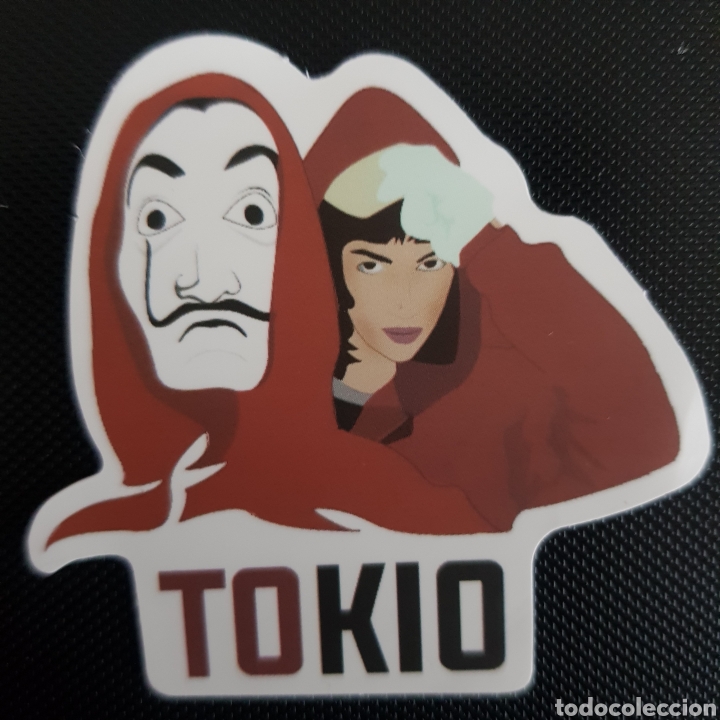 Adesivi di collezione: pegatina - adhesivo - de la serie la casa de papel - aprox 5x5 - tdkp14