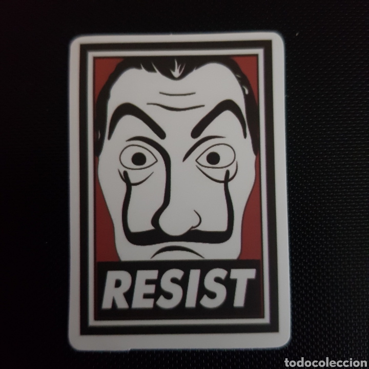 Adesivi di collezione: pegatina - adhesivo - de la serie la casa de papel - aprox 5x5 - tdkp14