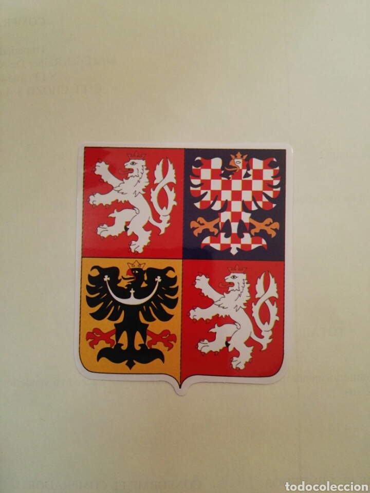 Adesivi di collezione: Pegatina coche Rep&uacute;blica checha