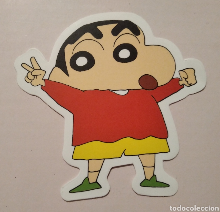Pegatinas de colecci&oacute;n: Pegatina Shinchan dibujos / 6 x 6,5 cm