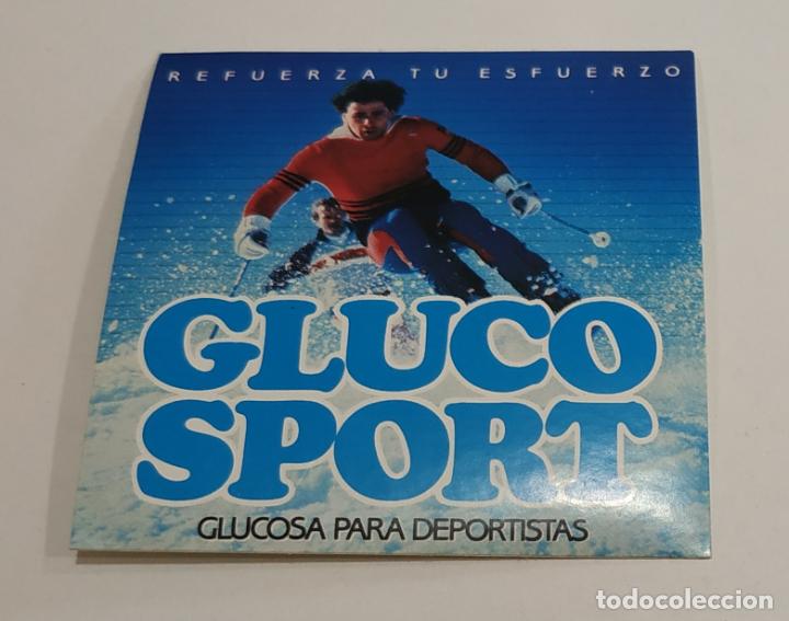 Pegatinas de colecci&oacute;n: ANTIGUA PEGATINA , GLUCO SPORT , GLUCOSA PARA DEPORTISTAS , REFUERZA TU ESFUERZO