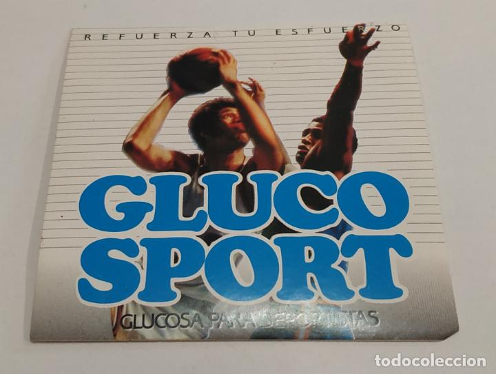 Pegatinas de colecci&oacute;n: ANTIGUA PEGATINA , GLUCO SPORT , GLUCOSA PARA DEPORTISTAS , REFUERZA TU ESFUERZO