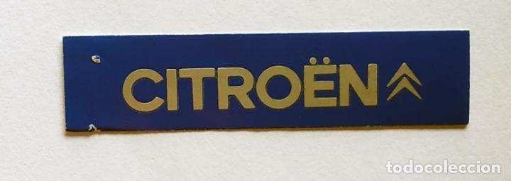 Pegatinas de colecci&oacute;n: CROMO TIRA PEGATINA A TODO GAS , MARCAS DE COCHES Y MOTOS, CITROEN , 6,8 CMS LEER DESCRIPCION