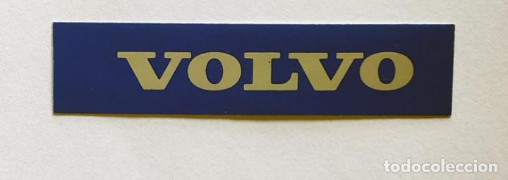 Pegatinas de colecci&oacute;n: CROMO TIRA PEGATINA A TODO GAS , MARCAS DE COCHES Y MOTOS, VOLVO , 6,8 CMS LEER DESCRIPCION