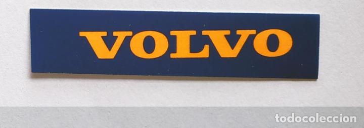 Pegatinas de colecci&oacute;n: CROMO TIRA PEGATINA A TODO GAS , MARCAS DE COCHES Y MOTOS, VOLVO , 6,8 CMS LEER DESCRIPCION