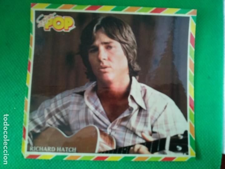 Pegatinas de colecci&oacute;n: Richard hatch Super pop