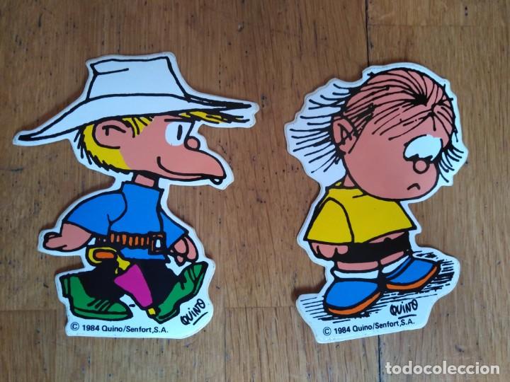 Pegatinas de colecci&oacute;n: Lote pegatinas Quino - Foto 1