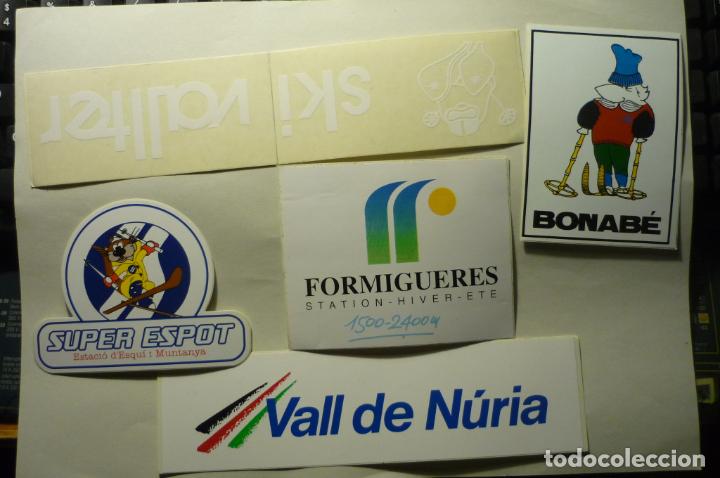 Pegatinas de colecci&oacute;n: lote pergatinas esqui - Foto 1