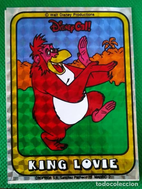 Pegatinas de colecci&oacute;n: Pegatina king lovie disney El libro de la selva