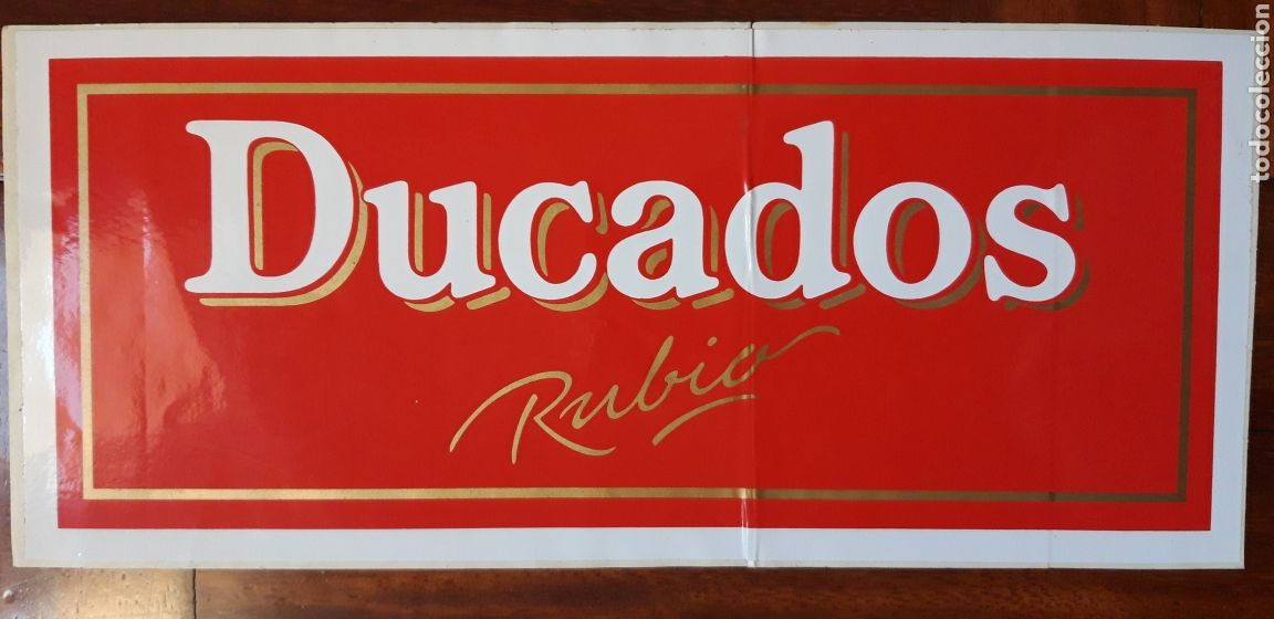 Pegatinas de colecci&oacute;n: PEGATINA DUCADOS RUBIO - Foto 1