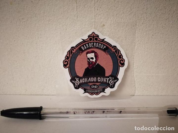 Pegatinas de colecci&oacute;n: PEGATINA ORIGINAL - BARBERIA TERROR - CALAVERA - STREET STICKER ART