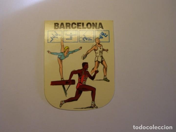 Pegatinas de colecci&oacute;n: Pegatina para coche o cristal , Barcelona 92. Olimpiadas. A&ntilde;os 90.