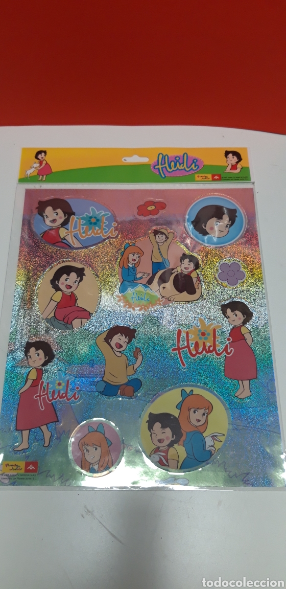 Pegatinas de colecci&oacute;n: PEGATINAS HEIDI PLANETA JUNIOR 2007 - Foto 2
