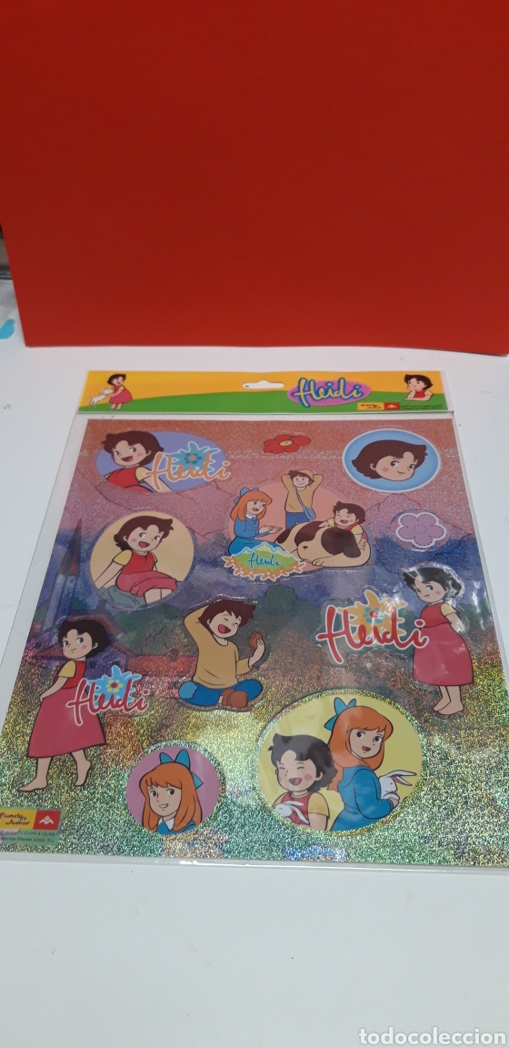 Pegatinas de colecci&oacute;n: PEGATINAS HEIDI PLANETA JUNIOR 2007