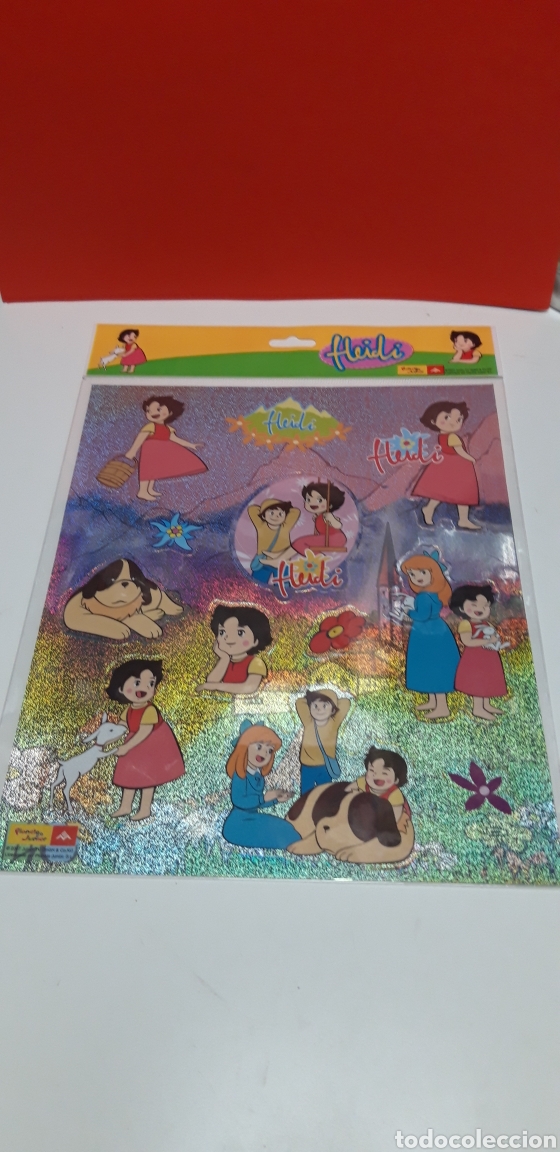 Pegatinas de colecci&oacute;n: PEGSTINAS HEIDI PLANETA JUNIOR 2007 - Foto 1