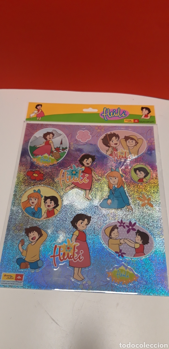 Pegatinas de colecci&oacute;n: PEGATINAS HEIDI PLANETA JUNIOR 2007 - Foto 1