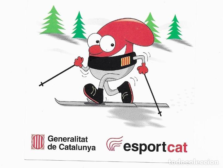 Pegatinas de colecci&oacute;n: ESPORTCAT, GENERALITAT DE CATALUNYA. PEGATINA, ADHESIVO. MEDIDAS: 10 x 10 CMS.