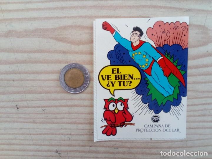 Pegatinas de colecci&oacute;n: Pegatina Adhesivo Campa&ntilde;a De Proteccion Ocular - Lote 1