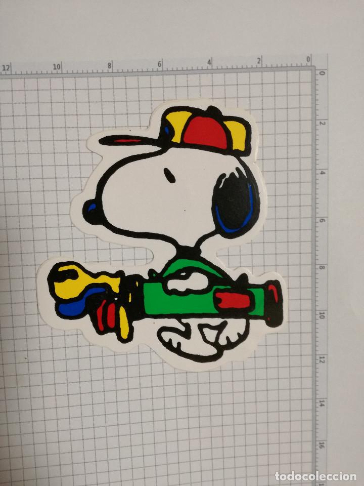 Pegatinas de colecci&oacute;n: PEGATINA ADHESIVO - SNOOPY DEPORTE GOLF - 11X10