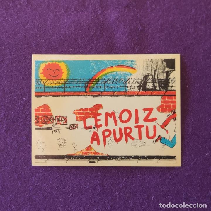 Collection stickers: PEGATINA POLITICA VASCA. TRANSICION. 1976 - 1980. LEMOIZ APURTU.