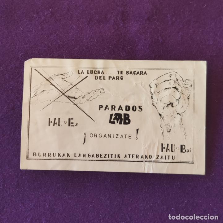 Pegatinas de colecci&oacute;n: PEGATINA POLITICA SINDICAL TRANSICION. 1976 - 1980. PARADOS LAB.