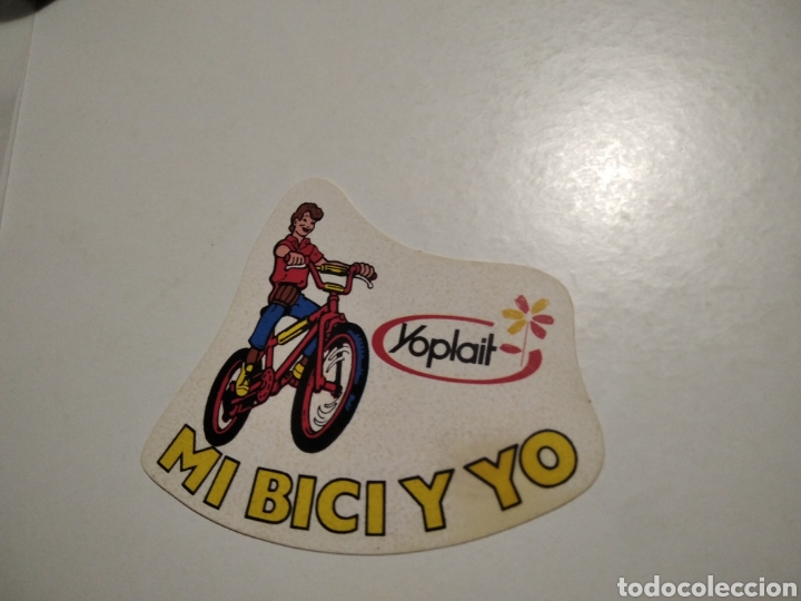 Pegatinas de colecci&oacute;n: Pegatina YOPLAIT mi bici y yo