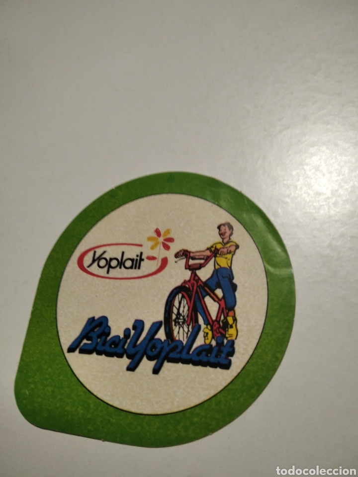 Pegatinas de colecci&oacute;n: Bici Yoplait pegatina