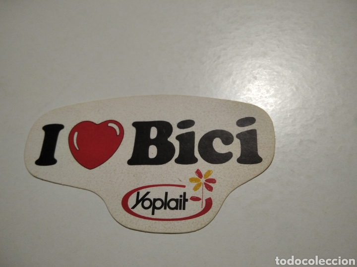Pegatinas de colecci&oacute;n: I quiero bici Yoplait pegatina