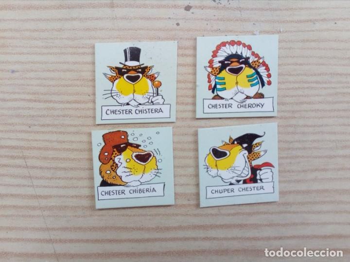 Autocolantes de cole&ccedil;&atilde;o: 4 Pegatinas Adhesivos Chester Chetos - Lote 2