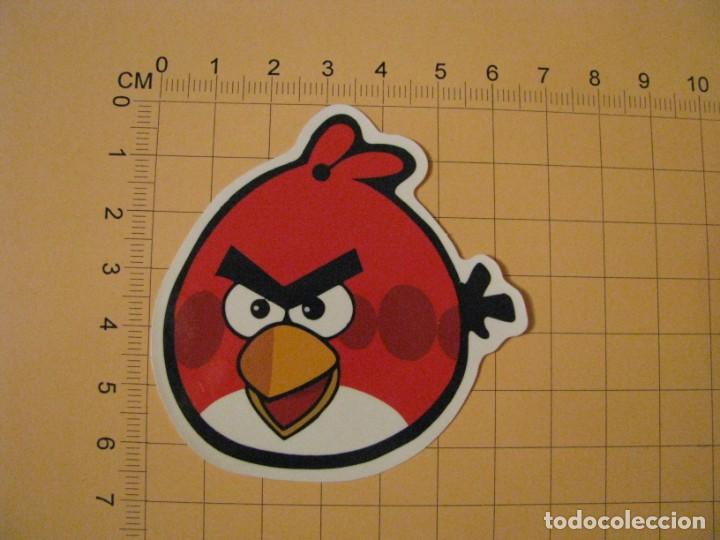 Pegatinas de colecci&oacute;n: PEGATINA COCHE MOTO SKATEBOARD MALETA PORT&Aacute;TIL BICICLETA. ANGRY BIRDS